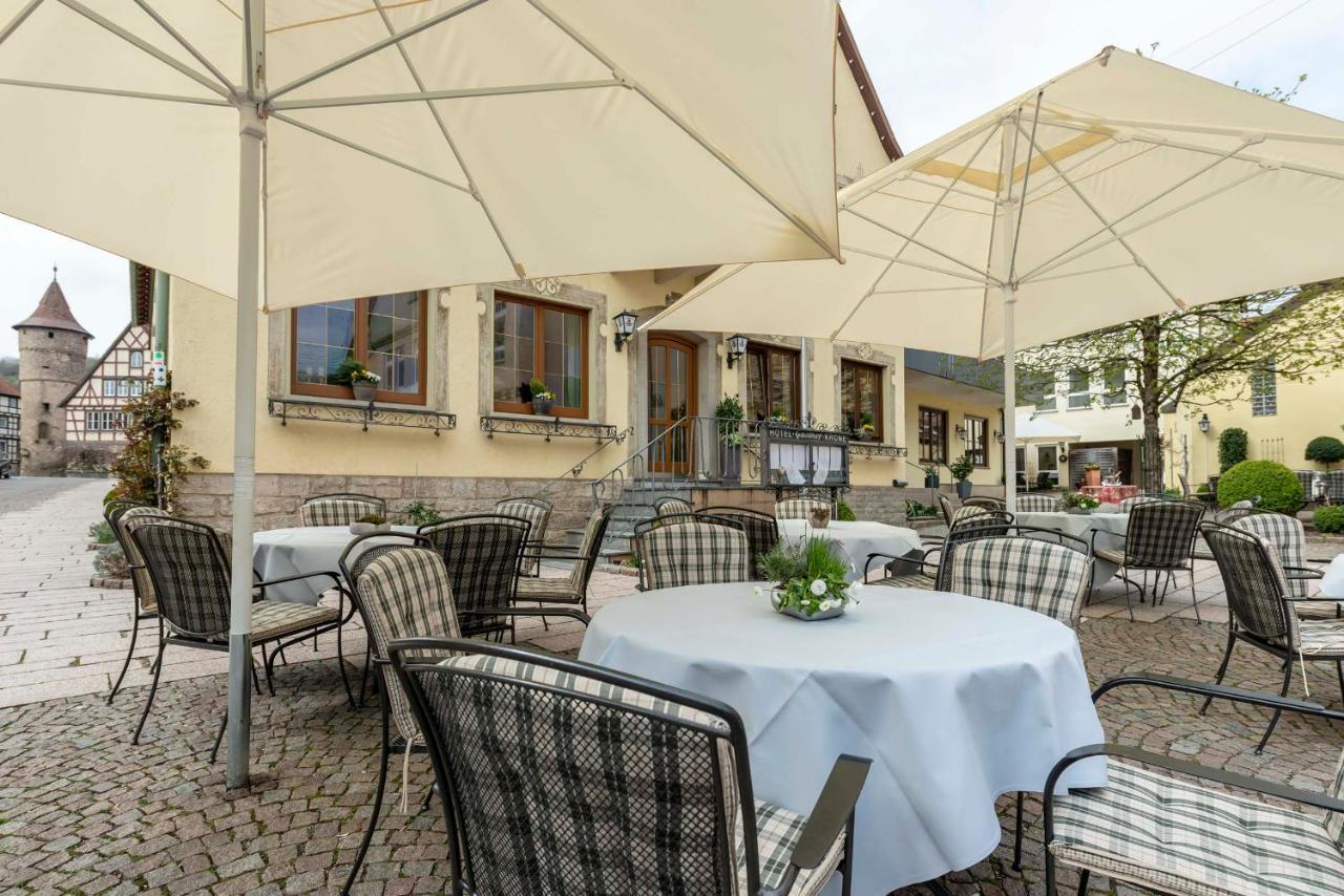 Hotel Gasthof Krone ニーダーシュテッテン エクステリア 写真